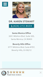 Mobile Screenshot of drkarenstewart.com